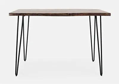 Produktbild von Avola AV1781-52 Industrieller Bar-Tisch Akazienholz Hairpin-Beine