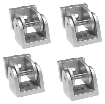 Zdjęcie produktu dla Solidchoice - Elastyczne łączniki narożne do profili aluminiowych (4 sztuki)