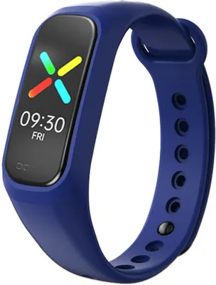 Produktbild von Strap-it Oppo Band Silikonarmband (Dunkelblau)