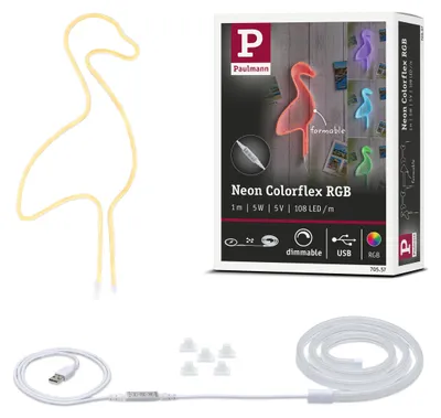 Obrázok produktu pre Paulmann USB LED pásik Neon Colorflex RGB