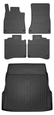 Immagine prodotto di Tappetini gomma SolidPRO + baule DryZone per Mercedes W222 2013-2020 5 pezzi