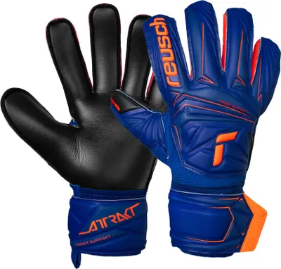 Produktbild von Reusch Torwarthandschuhe Attrakt Infinity Finger Support mit integriertem Fingersupport-System 4127 sharp blu/orng/blck 11