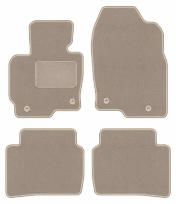 Immagine prodotto di Tappetini in moquette per Mazda CX-5 I 2012-2017 (SUV) – set 4 pezzi, beige, su misura – Wielganizator LUX