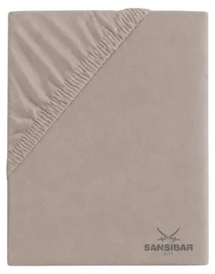 Produktbild von Spannbettlaken SANSIBAR Jersey BL 100x200 cm  Spannbetttuch Bettlaken