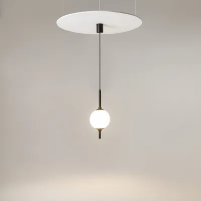 Produktbild von Schwarze Glas-Pendelleuchte The Sixth Sense LED 7W, Warmlicht, Maytoni