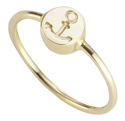 Produktbild von cai Ring 925/- Sterling Silber gelb 054 (17,2) ohne Stein 135270040