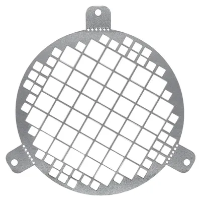 Produktbild von Europlast LSM100Zn – Sieb-Lüftungsgitter aus Metalll, Ø100mm, verzinkt