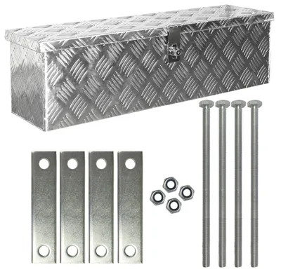 Immagine prodotto di Cassa Box Cassapanca Alluminio degli Attrezzi Utensile D035 Transportino materiale di montaggio trucky