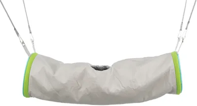 Produktbild von Trixie Kuscheltunnel für Frettchen, ø 20 × 45 cm, braun/beige