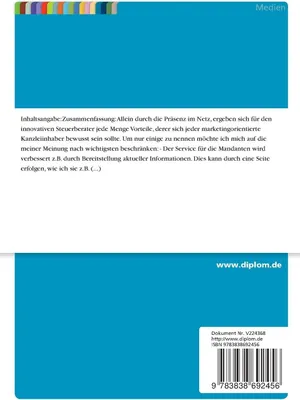 Produktbild von Der Steuerberater im Internet