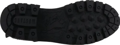 Produktbild von Mustang Damen Stiefelette Combat Boot 15M0042007, Größe:40 EU, Farbe:Schwarz
