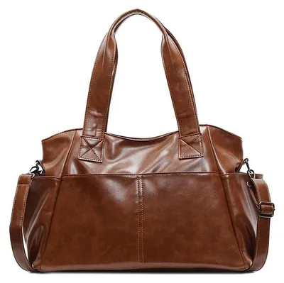 Image de Elzusha - Sac bandoulière pour femmes et sac cabas en cuir PU