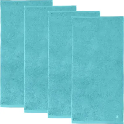 Produktbild von Erwin Müller Duschtuch Heidenheim" 4er-Pack türkis 80x160 cm"
