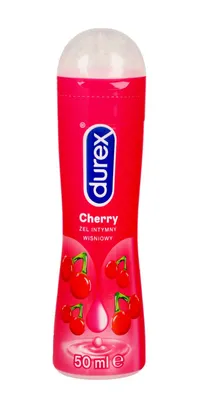 Obrázok produktu pre Durex Play, 50 ml, Lubrikačný gél na vodnej báze, Čerešňa (ovocie), Fľaša