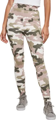 Produktbild von Urban Classics Ladies - High Waist Tech Leggings rose - S