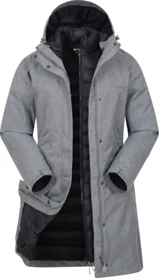 Immagine prodotto di Mountain Warehouse - Jacke "Alaskan" 3 in 1 für Damen MW2051 (46 DE) (Grau)