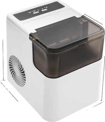 Produktbild von Eismaschine, Arbeitsplattendesign, Schnelle Eisproduktion, WEISS, EU
