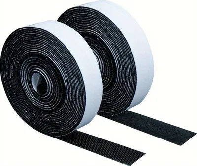 Zdjęcie produktu dla Taśma rzepowa extra mocna samoprzylepna Wymiary do wyboru zapięcie na rzep 15 - 50 mm, Kolor:Czarny, Typ:Samoprzylepna, Długość:3 m, Szerokość:15 mm, Strona:Taśma rzepowa