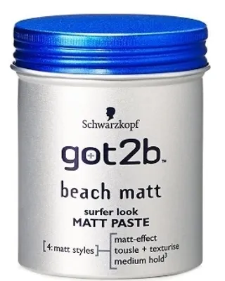 Obrázok produktu pre Got2b, Beach Matt Paste, zmatňujúca pasta na vlasy, 100 ml