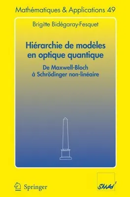 Obrázek produktu pro Hiérarchie de modèles en optique quantique