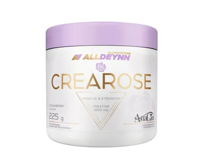 Produktbild von ALLDEYNN Crearose 225g Erdbeere Kreatin Muskeln Kreatinmonohydrat