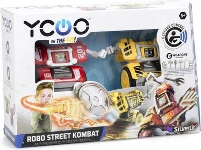 Immagine prodotto di Silverlit, Street Kombat robot da combattimento 2-pack YCOO, colorato