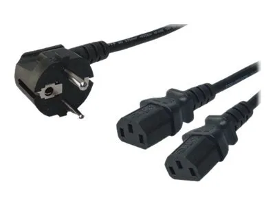 Obrázok produktu pre LogiLink Stromkabel - IEC 60320 C13 bis CEE 7/7 (M)