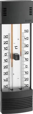 Produktbild von TFA-Dostmann analoges Max-Min-Thermometer mit Aluminium-Skala TFA 10.3016