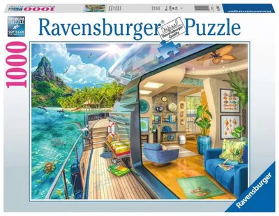 Obrázok produktu pre 1000El Tropický Ostrov Plavba Puzzle 169481 Ravensburger