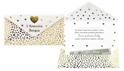 Zdjęcie produktu dla Koperta podarunkowa Komunia - Kukartka