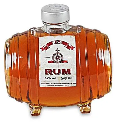 Produktbild von R54 Rum im Fass (0,5 l / 54 % vol.)