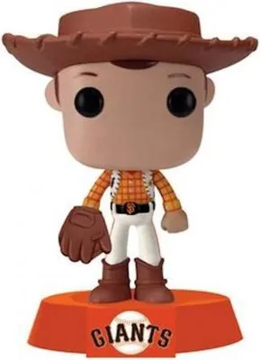 Image de FUNKO POP CULTURE DISNEY TOY STORY WOODY SAN FRANCISCO GIANTS SPECIAL 03 FIGURINE  Funko