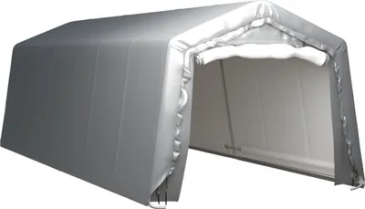 Zdjęcie produktu dla Namiot magazynowy, 300 x 750 cm, stal, szary