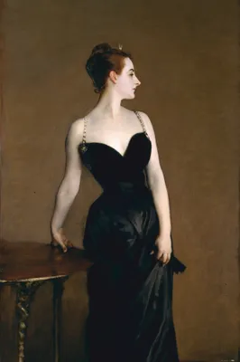 Produktbild von John Singer Sargent Kunstdruck Bild - Portrait Der Madame X , 1883 (120 x 80 cm)