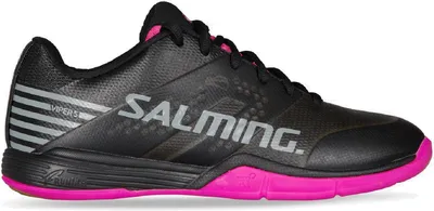 Produktbild von Salming Viper 5 Indoor Handballschuhe Hallenschuhe schwarz/pink 1238075-0151, Schuhgröße:38 2/3 EU
