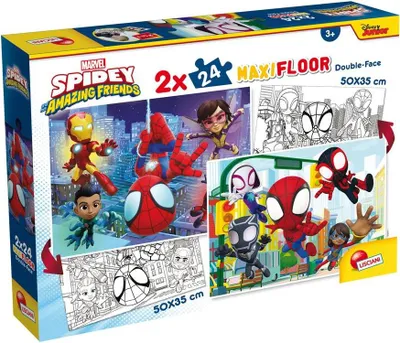 Zdjęcie produktu dla Lisciani Marvel puzzle Maxi2x24 Spidey 99788