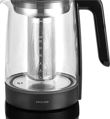 Produktbild von Zwilling 53102-501-0 - 1,7 l - 1850 W - Schwarz - Glas - Regelbare Temperatur - Warmhaltefunktion
