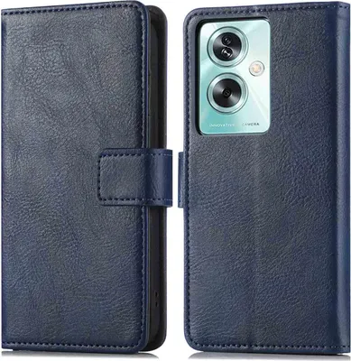 Obrázok produktu pre imoshion Luxe Bookcase pre Oppo A79 - tmavomodrá