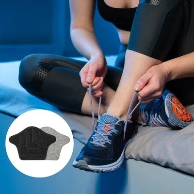 Obrázek produktu pro Hielgrip vložky do sportovní obuvi – 2 páry pohodlných vložek proti puchýřům – přizpůsobitelné samolepicí vložky do bot