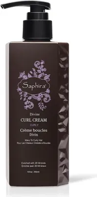 Produktbild von Saphira, Divine, Keratin, Hair Cream Treatment, Curl Defining, 250ml