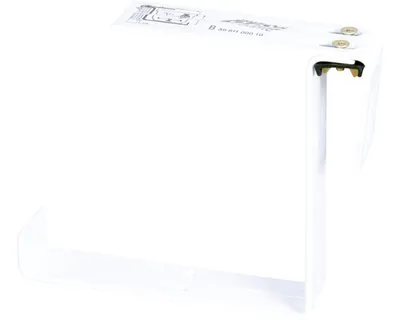 Produktbild von Blumenkastenhalter geli Typ B 1-fach verstellbar für Geländer weiß