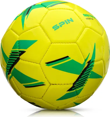 Produktbild von Meteor SPIN Kinder Fußball Ball kleine Sportball Kleinkinder Freizeitball für drinnen und draußen Ball für Mädchen und Jungen Größen:1 żółty