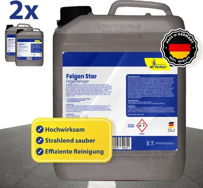 Produktbild von Mr. Perfect Felgen Star Felgenreiniger 2x 5L - Reiniger für Alu & Stahl