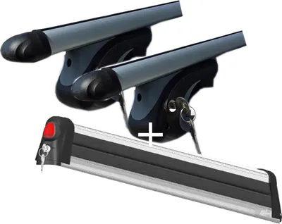 Produktbild von Skiträger VDP Everest 5 + Relingträger VDP L135 kompatibel mit für VW Caddy IV ( Türer) ab 2021