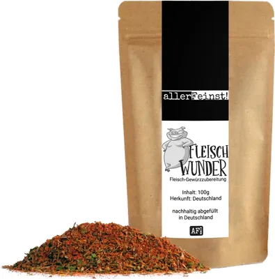 Produktbild von Fleisch Wunder - Fleisch Gewürzzubereitung - Der allrounder für Fleisch - 100g