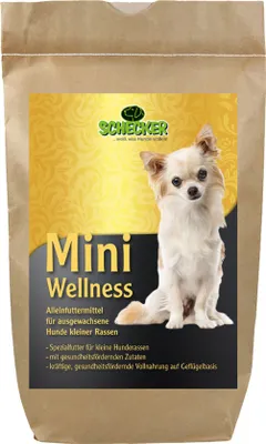 Produktbild von 3kg Schecker DOGREFORM Wellness Mini, Trockenfutter speziell für kleine Rassen