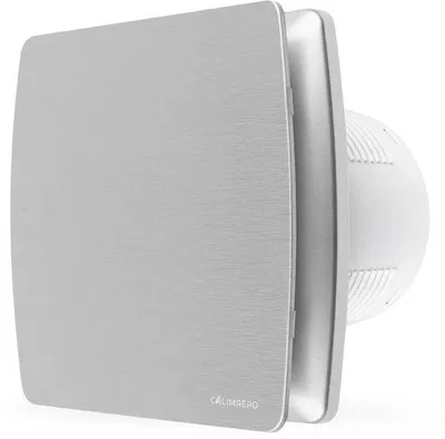 Productafbeelding van Badkamerventilator 100mm met oploop en tegenstroomklep
