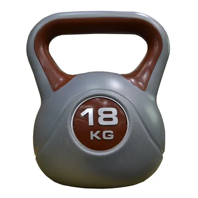 Produktbild von Vin-Bell Vinyl Einhandhantel 18 kg mit dreieckigem Griff für Krafttraining