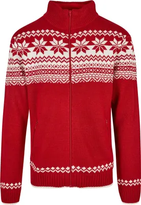 Produktbild von Brandit Norwegian Strickjacke Größe L Farbe Rot