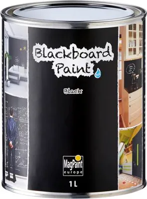 Produktbild von MagPaint Schultafelfarbe Schwarz  x  x  - Schwarz - Innenbereich - BB100BKBE